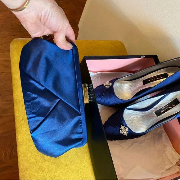 Alex Eveing dresses, shoes and handbag - Picture 9 of 12